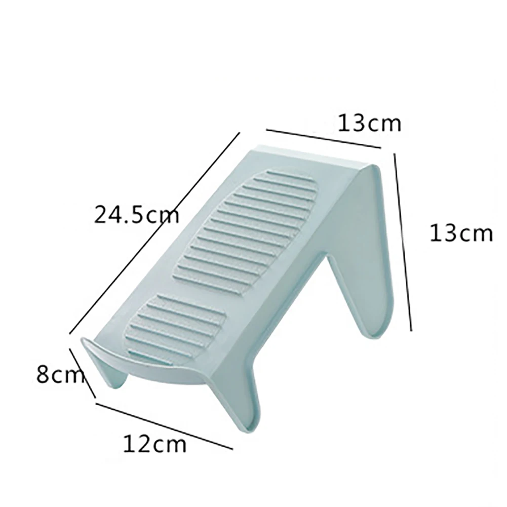 1 шт. модная пластиковая стойка для обуви органайзер экономия пространства