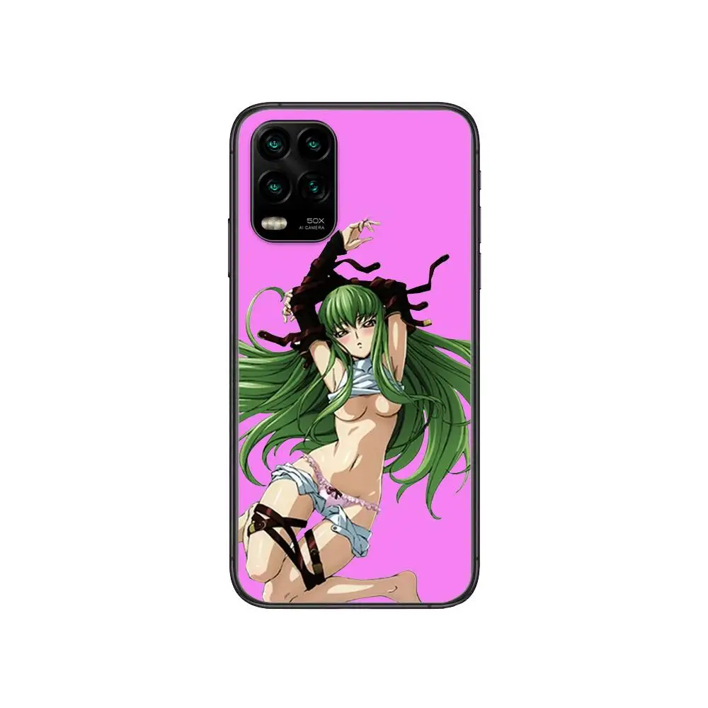 

Bikini sexy anime girl style Phone Case For XiaoMi Redmi 11lite ultra 9 8A 7A 6 A Pro T 5G K40 Anime Black Cover Silicone Back P