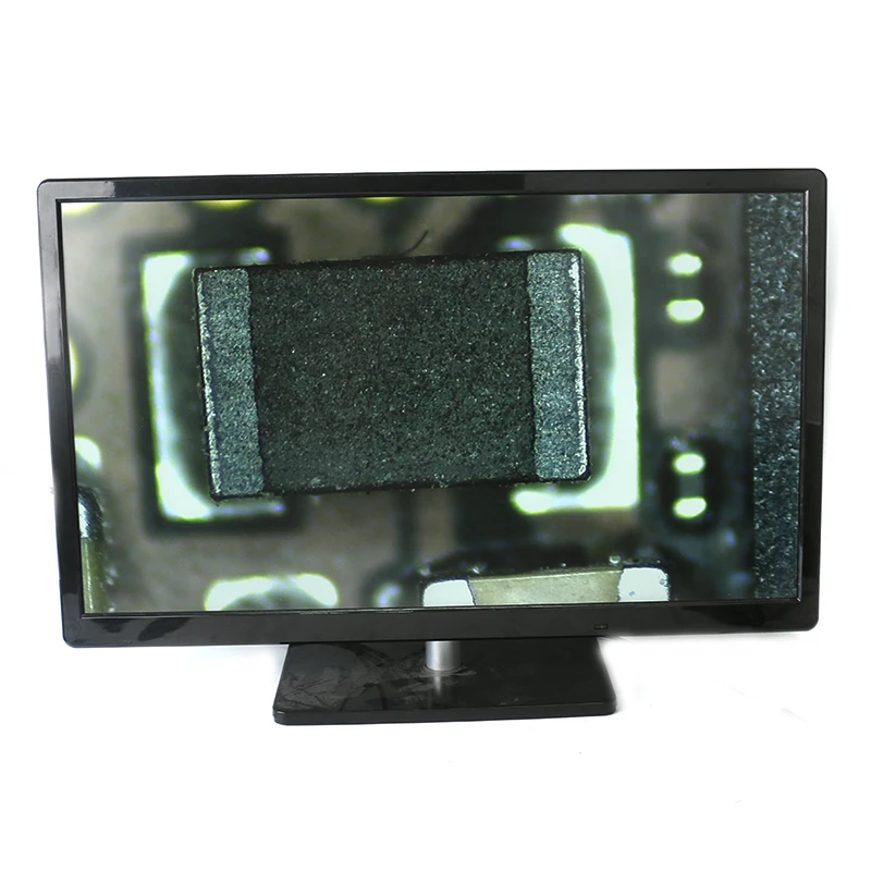 HDMI VGA цифровой промышленный видео микроскоп камера+ 100X c-крепление объектива+ 56 светодиодный кольцевой светильник для пайки Ремонт+ подставка держатель