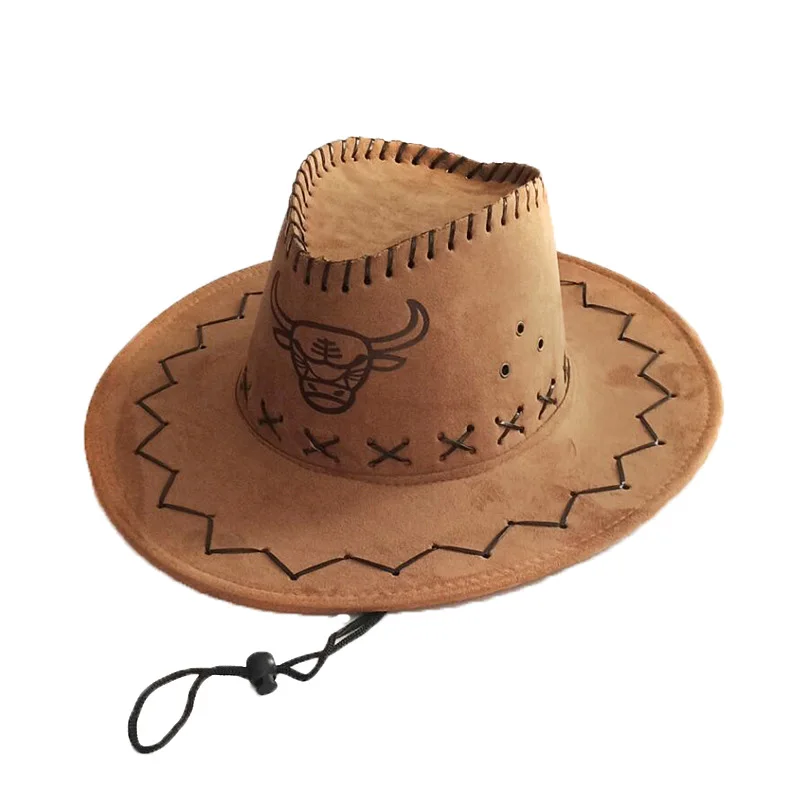 Мужская и женская летняя ковбойская шляпа в западном стиле повседневная уличная