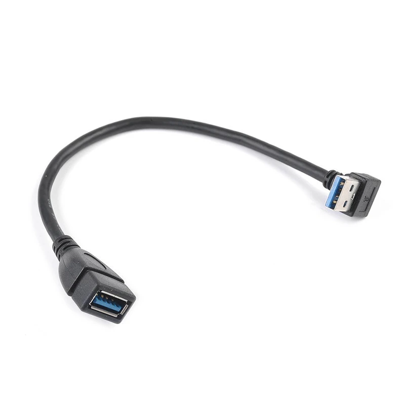 AAAE Top Usb 3 0 угол 90 градусов удлинитель адаптер Папа мама шнур для передачи