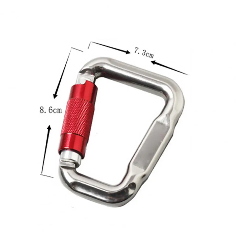 

High-Altitude Operation D-Type Load-Bearing Climbing Safety Buckle Carabiner