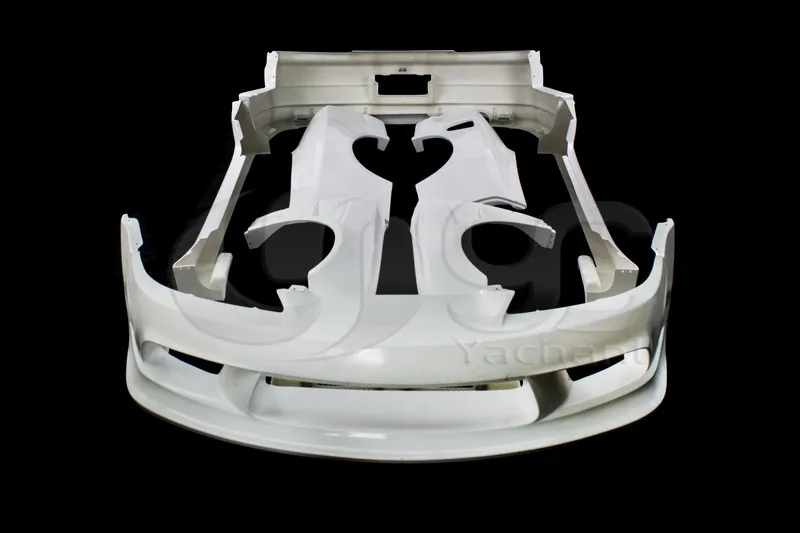 Стайлинг автомобиля FRP волоконное стекло кузов комплект подходит для 1999 2002 S15 Silvia