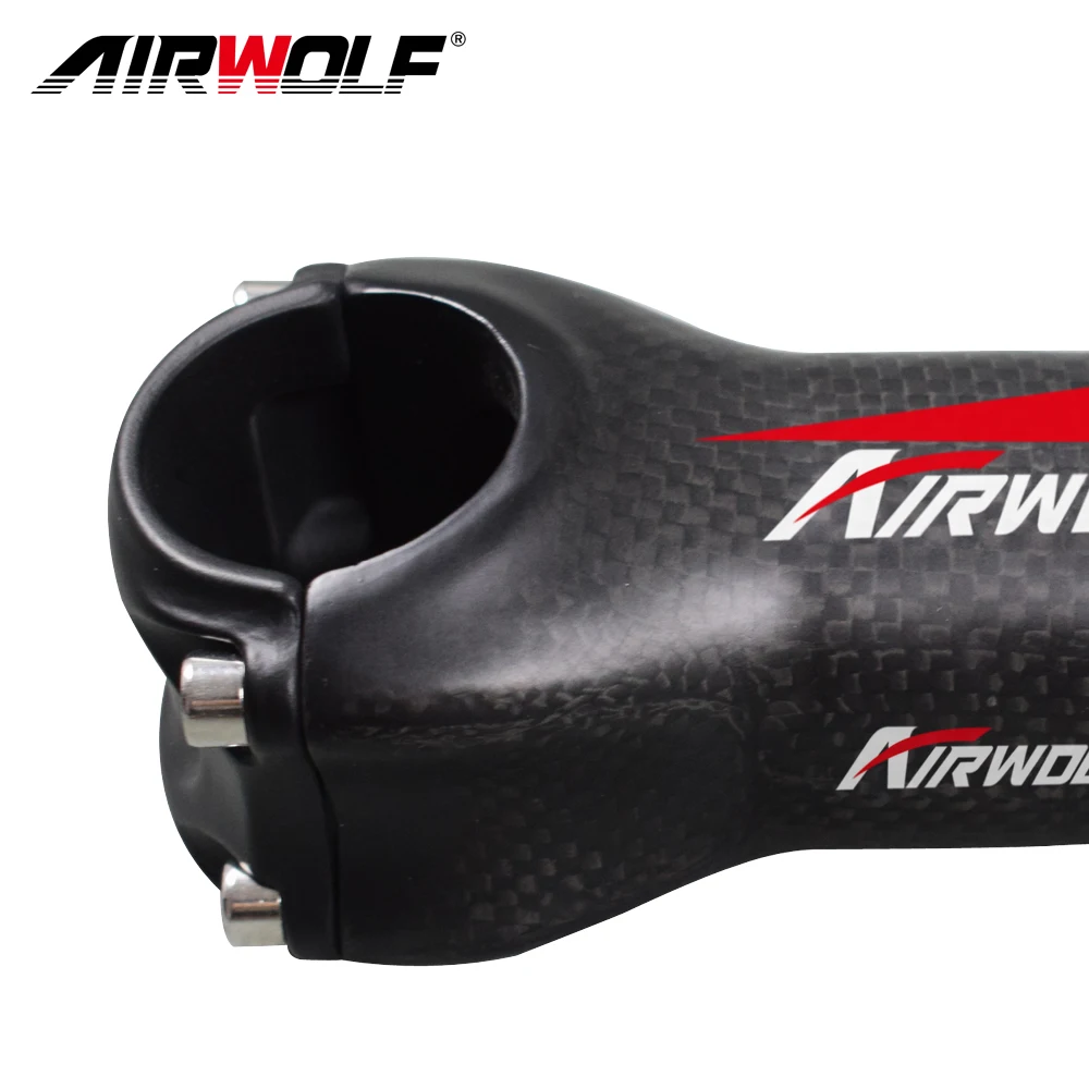 Стержень велосипеда Airwolf из углеродного волокна 31 8*70 130 мм 6 градусов|Велосипедный