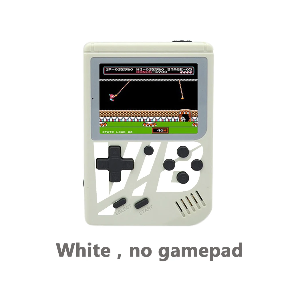 White Продукт игры приставка игровая Q5 ретро мини 8 бит Fc Ретро игровая видео игра встроенные 169 игры портативная игровая консоль супер VIB игра 30 вибрирующих sup игр игровая приставка - Цвет: White