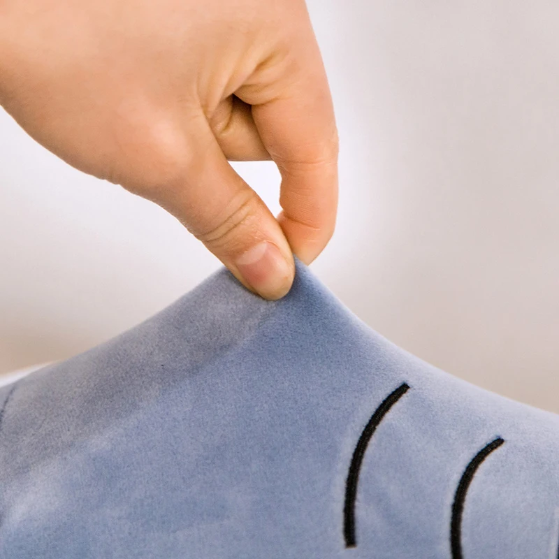 

plush shark toy kawaii cartoon cat face shark soft doll kids toys shark pillow birthday gift for children