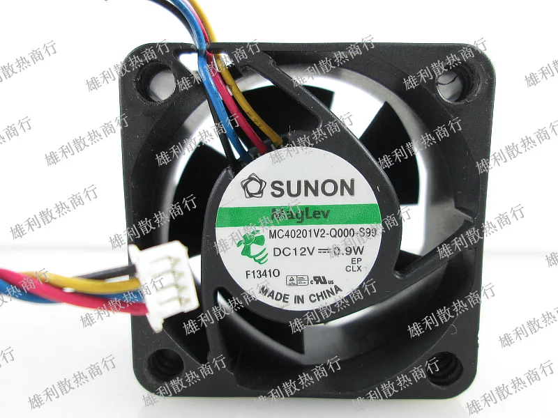 Новый MC40201V2-Q000-S99 12V 0 9 W 4 см 4020 провода защиты электродвигателя Вентилятор