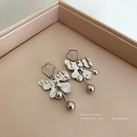 personalized earrings for women twist butterfly design quality jewelri alloy ball pendant