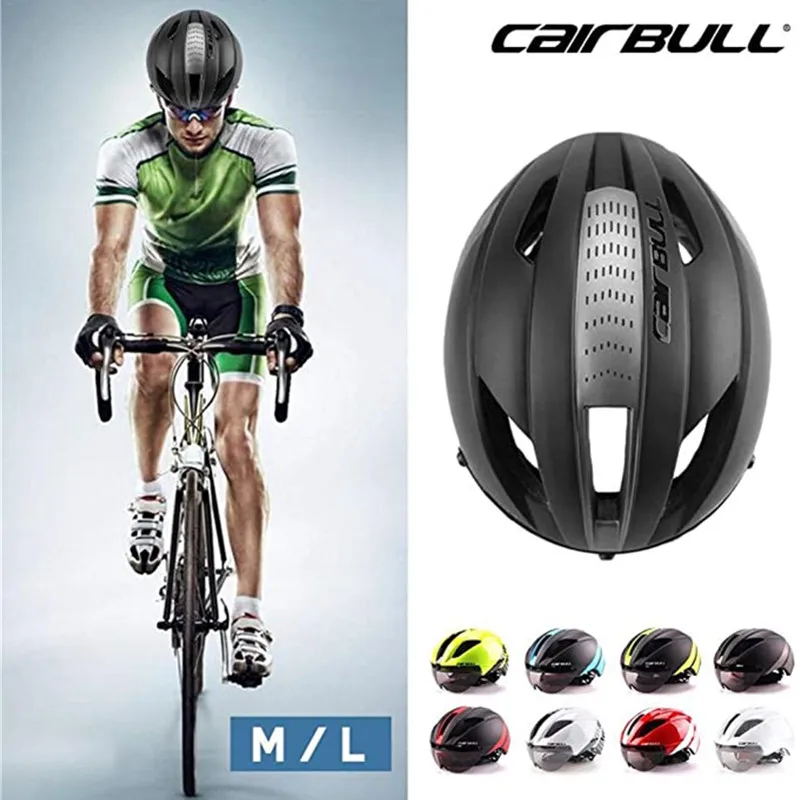 CAIRBULL 280g Сверхлегкий велосипедный шлем EPS Aero Road MTB в литой форме Casco Ciclismo с