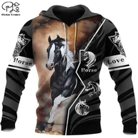 plstar cosmos love racing horse animal new fashion pullover funny 3dprint unisex zipperhoodiessweatshirtjacketmenwomen b 8