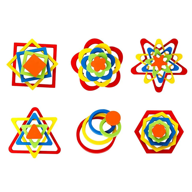 Детские головоломки игры деревянная форма Сортировка пазл Дошкольное обучение