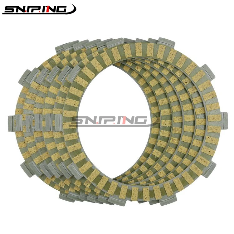 Мотоцикл комплект сцепления трения диск пластин 6 шт. для HONDA КОНЬ 400 600 Shadow 1990 1991 1992