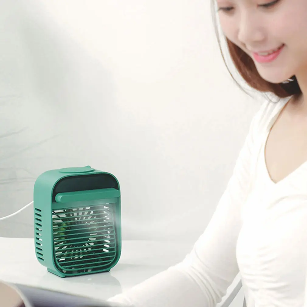 

Youpin Air Conditioning Fan 180ml 20dB Water Mist Fan Portable USB Mini Office Desktop Electric Cooling Fan Cooler