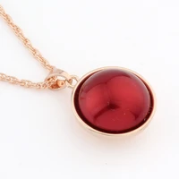 2022 jewelry trend luxury round imitation pearl pendant necklace for women girl korean style wedding party jewelry gift
