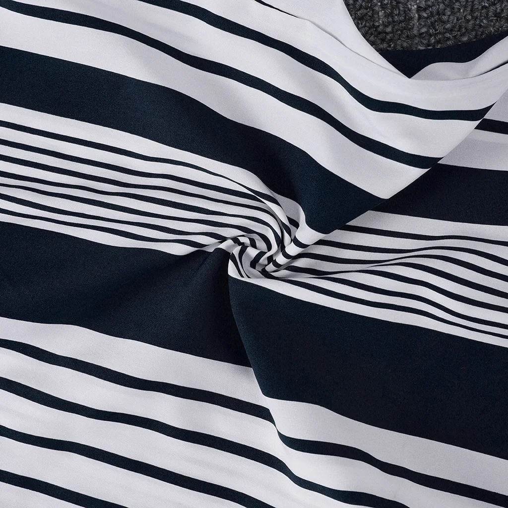 2019 Женские полосатые Широкие штаны с принтом повседневные женские со шнуровкой