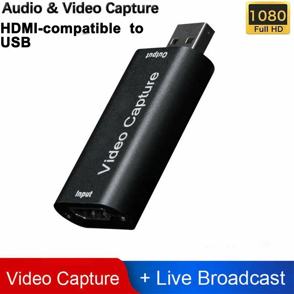 USB 2 0 плата захвата видео устройство записи звука коллектор игр для Ps4 Windows Linux |