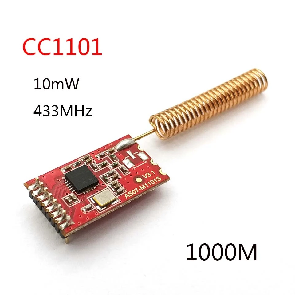 433M CC1101 10 мВт беспроводной модуль приемника отправителя NRF905/SX1212/SI4432|Запасные