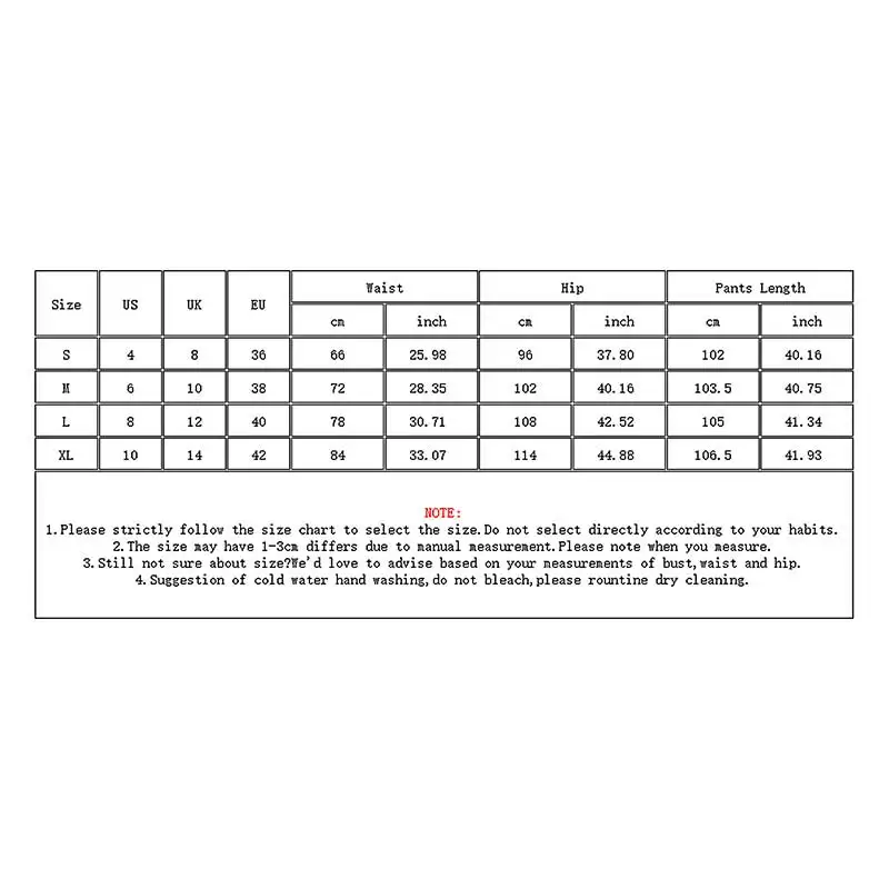 

Woman Casual Elastic Wide Leg Pants High Waist Long Pant Tie Loose Trousers