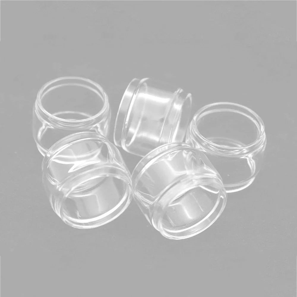 

5pcs YUHETEC bubble glass tube for Vapor Storm Hawk Tank Puma ECO Hawk Pro 6ml Pyrex fatboy Glass tank