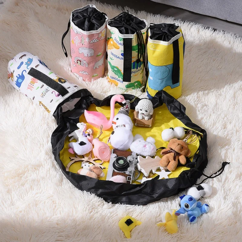 

Small Toy Storage Bag Quick Toy Storage Organizer Basket Bucket