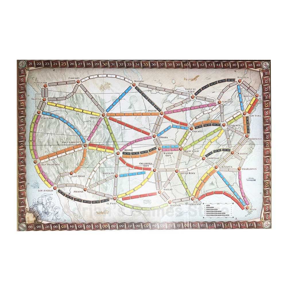 Игра настольная на 2-5 игроков издание английском языке | Спорт и развлечения