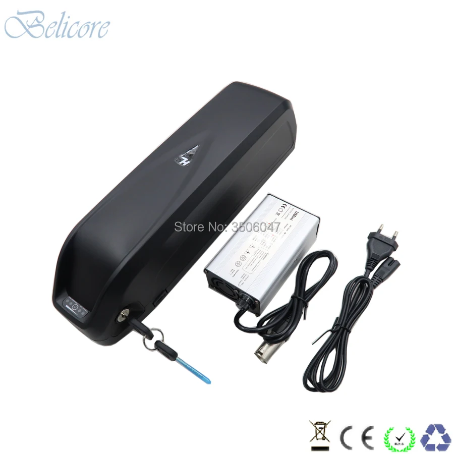 

14S 18650 shark e-bike battery 52v 11.6ah 12ah 12.8ah 13ah 14ah hailong down tube electric bike battery for mountain bike