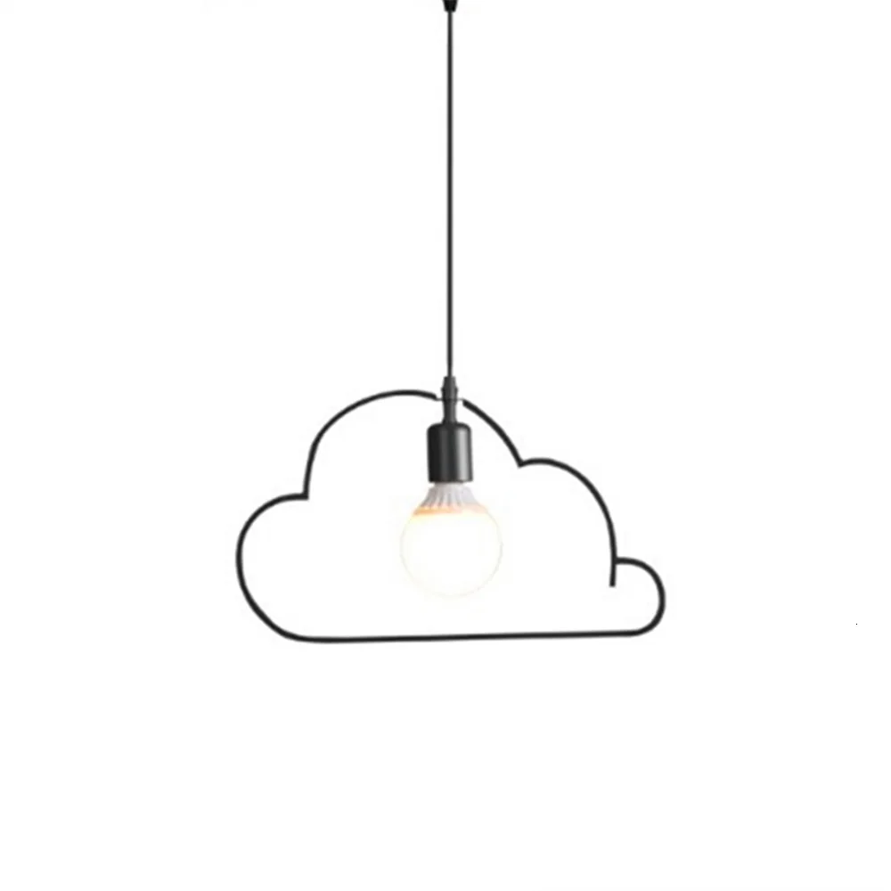 Металлический абажур одиночная Подвесная лампа креативное подвесное кольцо с