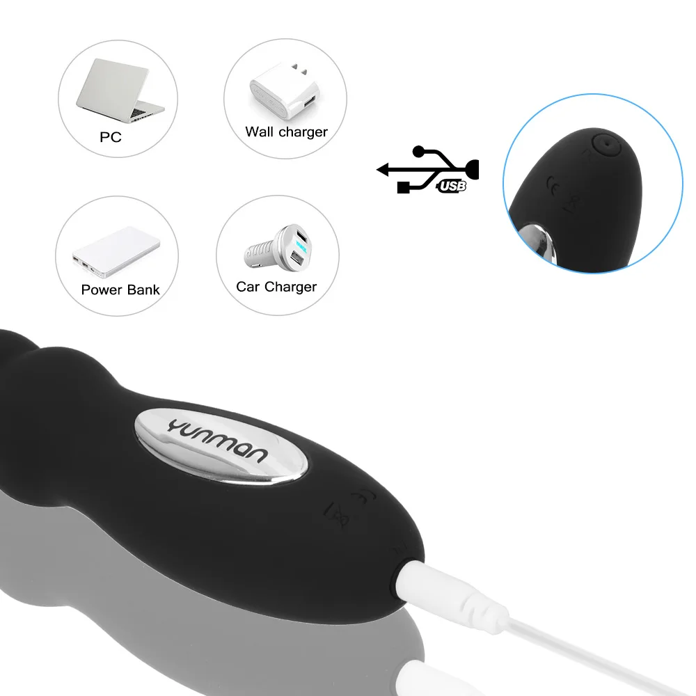 Вибратор с двумя моторами для женщин Анальная пробка фаллоимитатор массажа