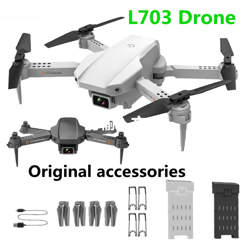 L703 Drone Original Accessories 3.7V 1800Mah Battery Propeller Blade USB Charging Line For L703 Quadcopter Spare Parts