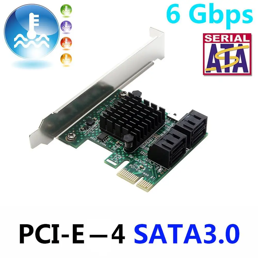 BEESCLOVER добавить на карты PCIE/PCI E/PCI SATA3 SATA 3 контроллер мультипликатор/расширение PCI E