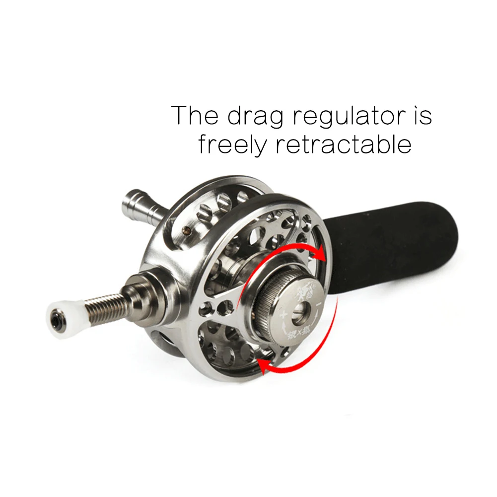 

Professional Smooth V Slot Wear Resistant Strong Bearing Fishing Reel Anti Corrosion Bait Casting Portable Lightweight Alloy