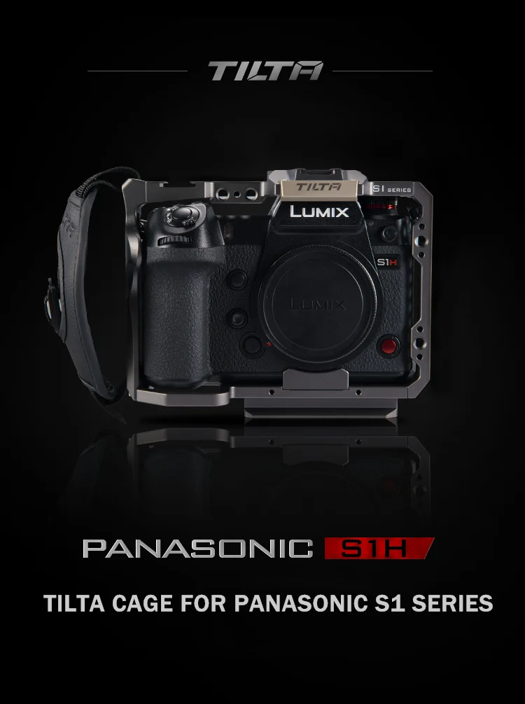 Tilta клетка для PANASONIN S1H S1 DSLR камера аксессуары Полная Клетка Верхняя ручка опорная пластина кабель для записи HDMI кабель TA-T38-FCC-G