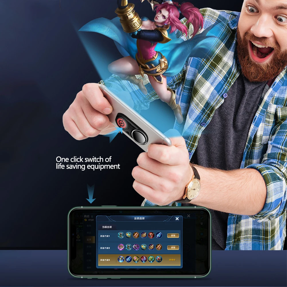 Мобильный игровой контроллер X11 Bluetooth-совместимый вспомогательный держатель для