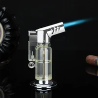 small spray gun windproof straight into inflatable lighter cigar high temperature welding torch moxibustion burning incense