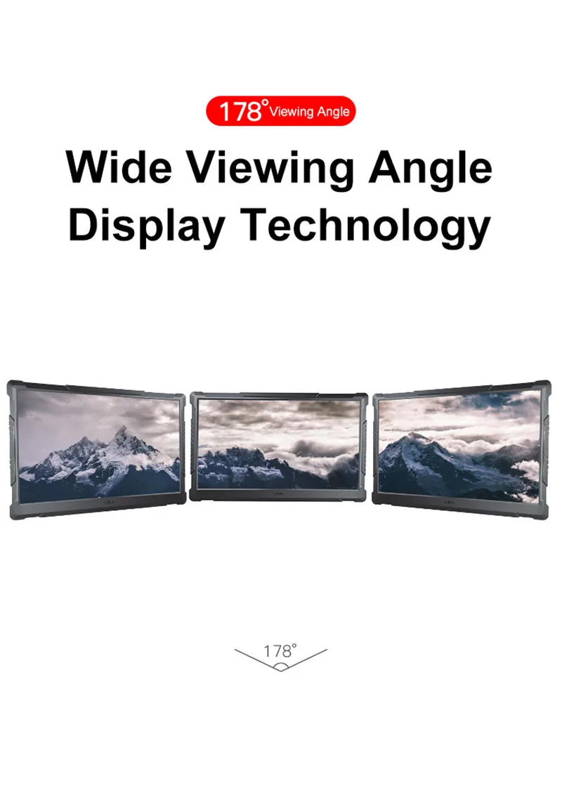 G-STORY 17," HDR глаз-Уход Портативный Comput PC монитор Hdmi для ноутбука, Xbox, переключатель и Ps4 FreeSync Портативный ЖК-игровой монитор