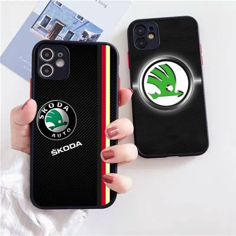 

Phone Case Black Transparent Matte For IPhone 7 8 11 12 S Mini Pro X XS XR MAX Plus Shell Soft Cover Girl-S-sKoodaaa Germany Car