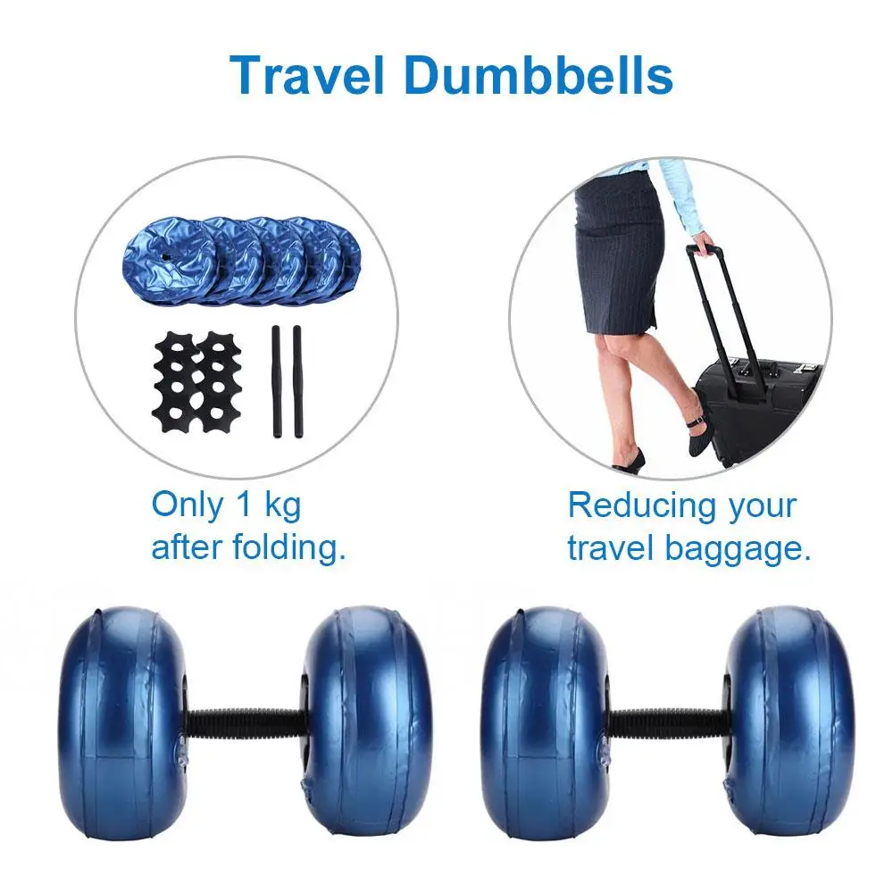 

Inflatable Dumbbell Schoolgirl Cast Iron Water Dumbbell Dumbbell Solid Adjustable Barbell Barbell Sports Strength Training Cap