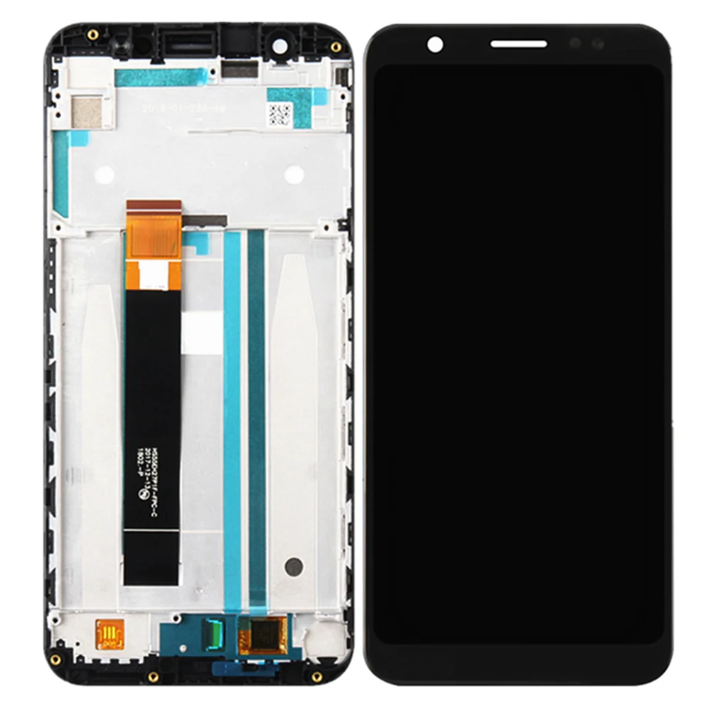 ЖК-дисплей для Asus ZB555KL сенсорный экран дигитайзер в сборе рамка ASUS Zenfone Max (M1)
