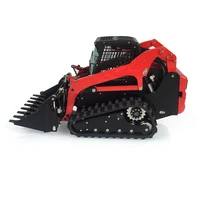 lesu model 114 rc loader hydraulic aoue lt5 metal tracked skid steer w lights thzh1189 smt4