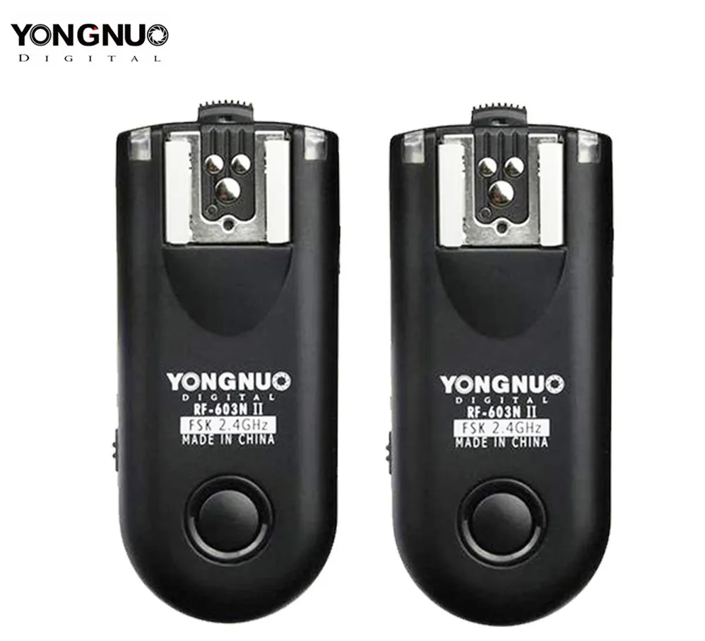 Радиоуправляемый беспроводной дистанционный триггер YONGNUO RF603 II N1 для Nikon D800 D700 D300