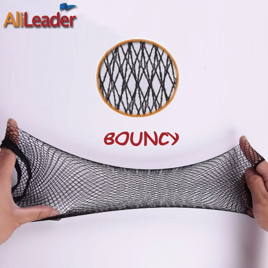 Оптовая продажа черный нейлоновый сетчатый материал для быстрой стрижки