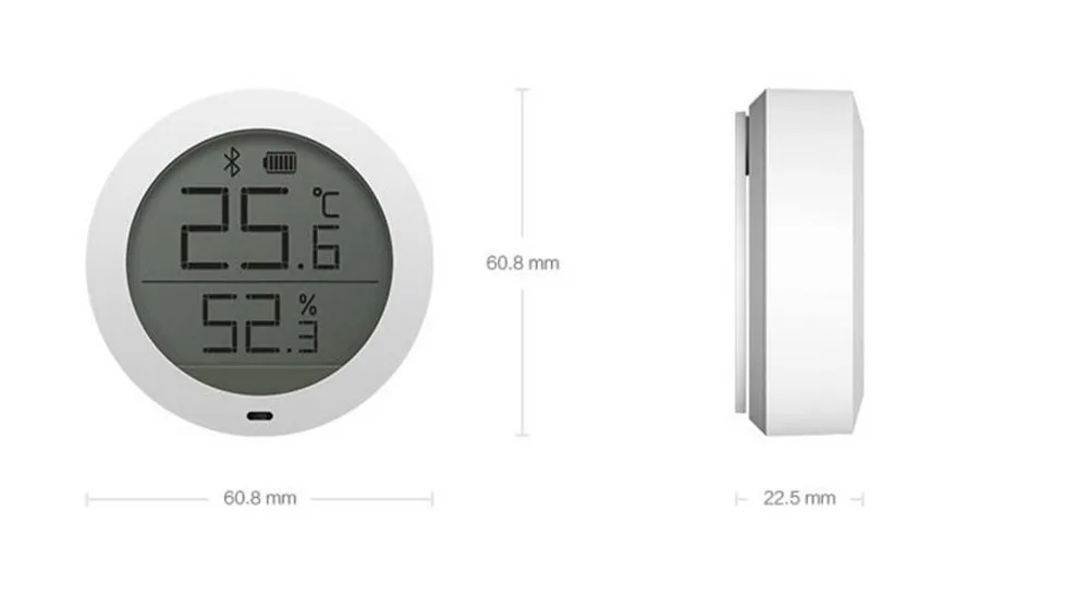 Xiaomi Mijia Bluetooth Термогигрометр умный датчик температуры и влажности цифровой термометр гидрометр для измерения влажности