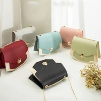fashion simple small square crossbody bags for women 2020 luxury handbags pu leather chain shoulder bag ladies messenger bag