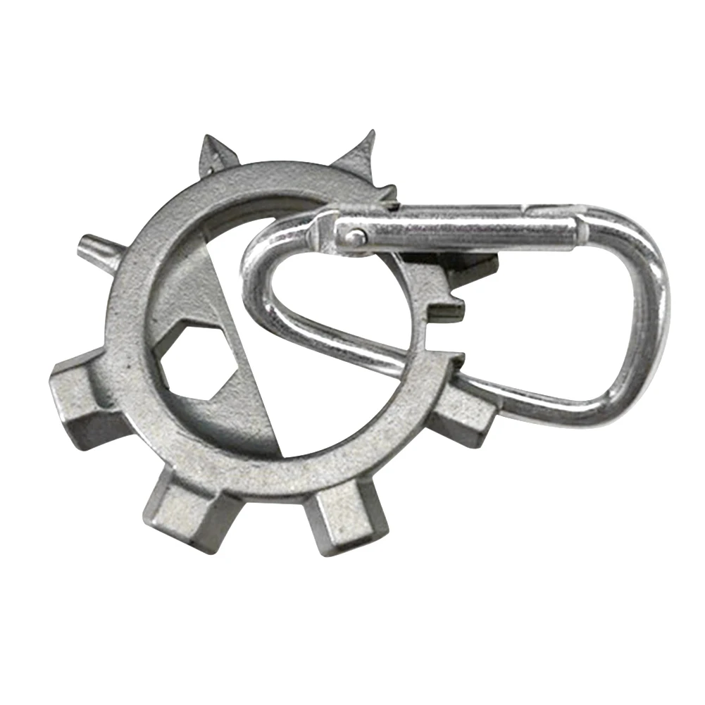 

Портативный инструмент для ремонта велосипедов, многофункциональная отвертка 12 в 1 из нержавеющей стали, Мультитул с брелоком, открывалка д...