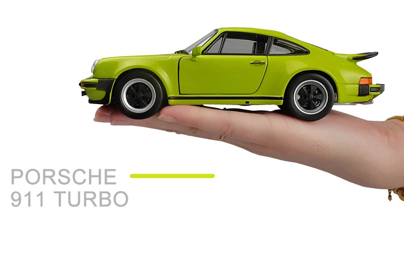 WELLY 1:24 Масштаб 911 Turbo3.0 спортивный автомобиль игрушечный автомобиль модель имитация сплава Модель автомобиля коллекция украшений