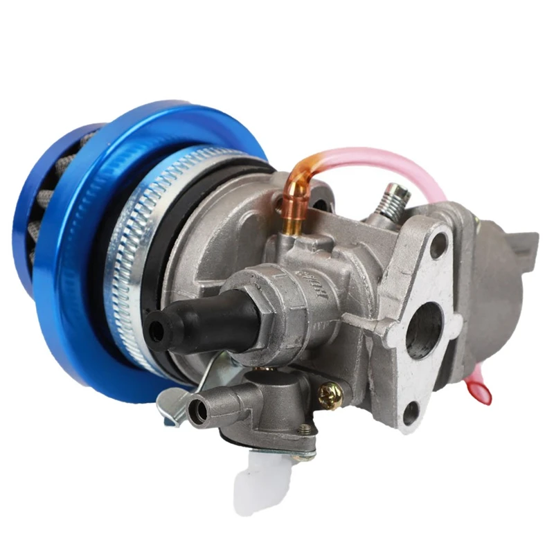 Карбюратор арматура карбюратора Carby + синий воздушный фильтр стек для 2 тактный 47Cc