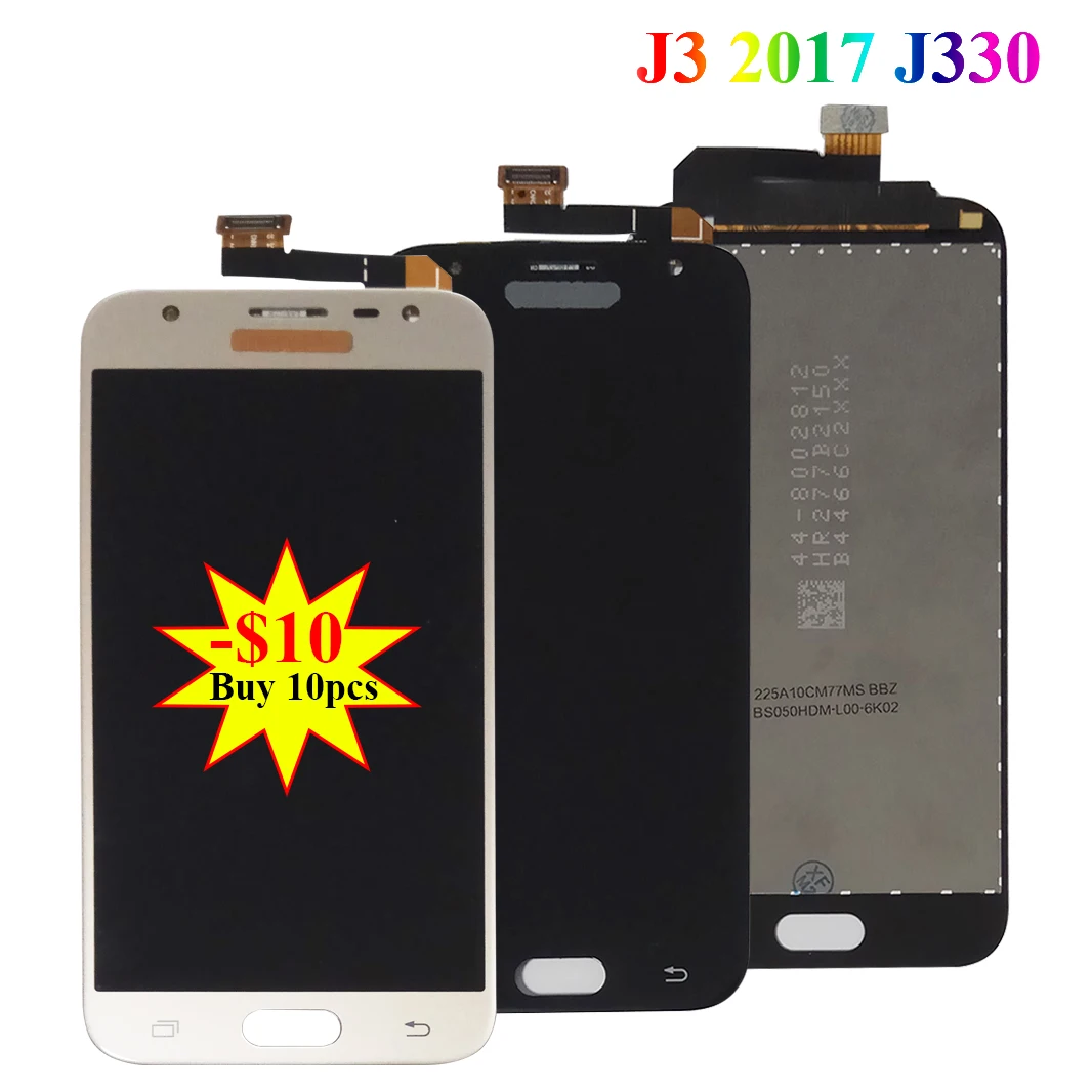 Оригинальный ЖК дисплей для Samsung Galaxy J3 2017 J330 преобразователь изображений