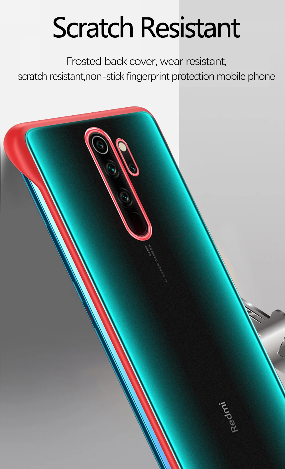 Для Red mi Note 8 Pro Чехол Безрамное Кольцо Прозрачный ударопрочный чехол для Xiaomi mi 8 9 T SE A2 Lite Red mi Note 7 K20 Pro 7A чехол