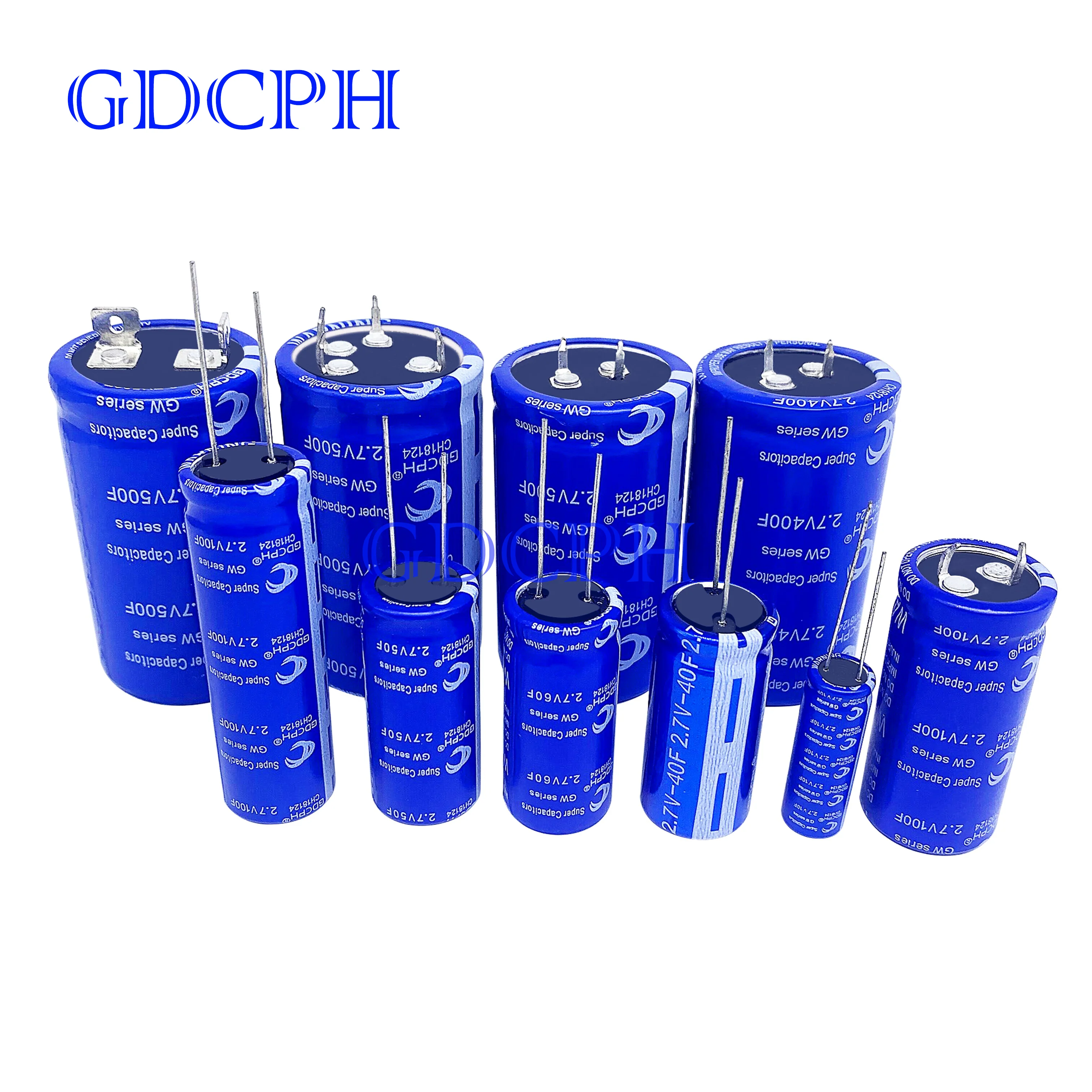 Супер конденсаторы 2 7 V Series 10F 40F 50F 60F 100F 120F 360F 400F 500F | Электронные компоненты и