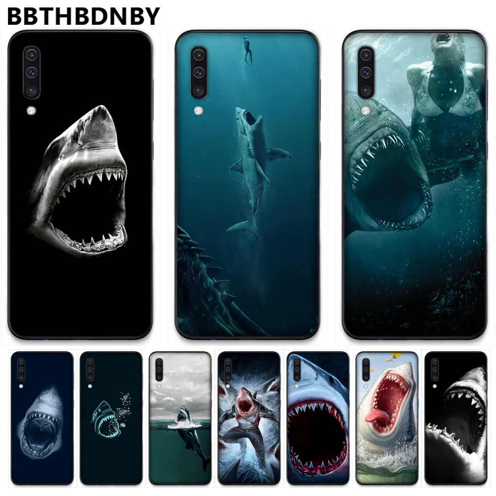 Роскошный Уникальный дизайнерский чехол для телефона с изображением Кита акулы